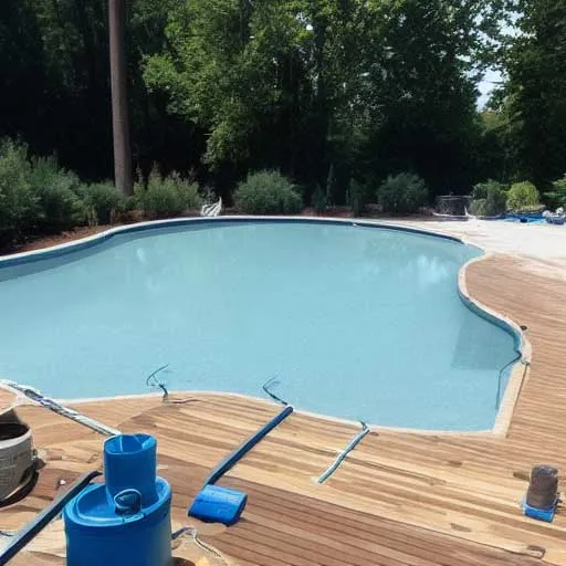 Pool decks construction and resurfacing