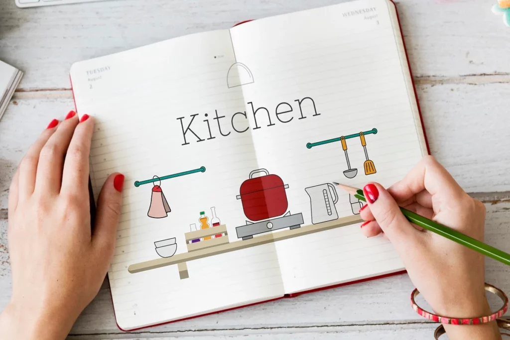 Begin your kitchen remodel process by generating creative ideas